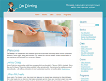 Tablet Screenshot of ondieting.com